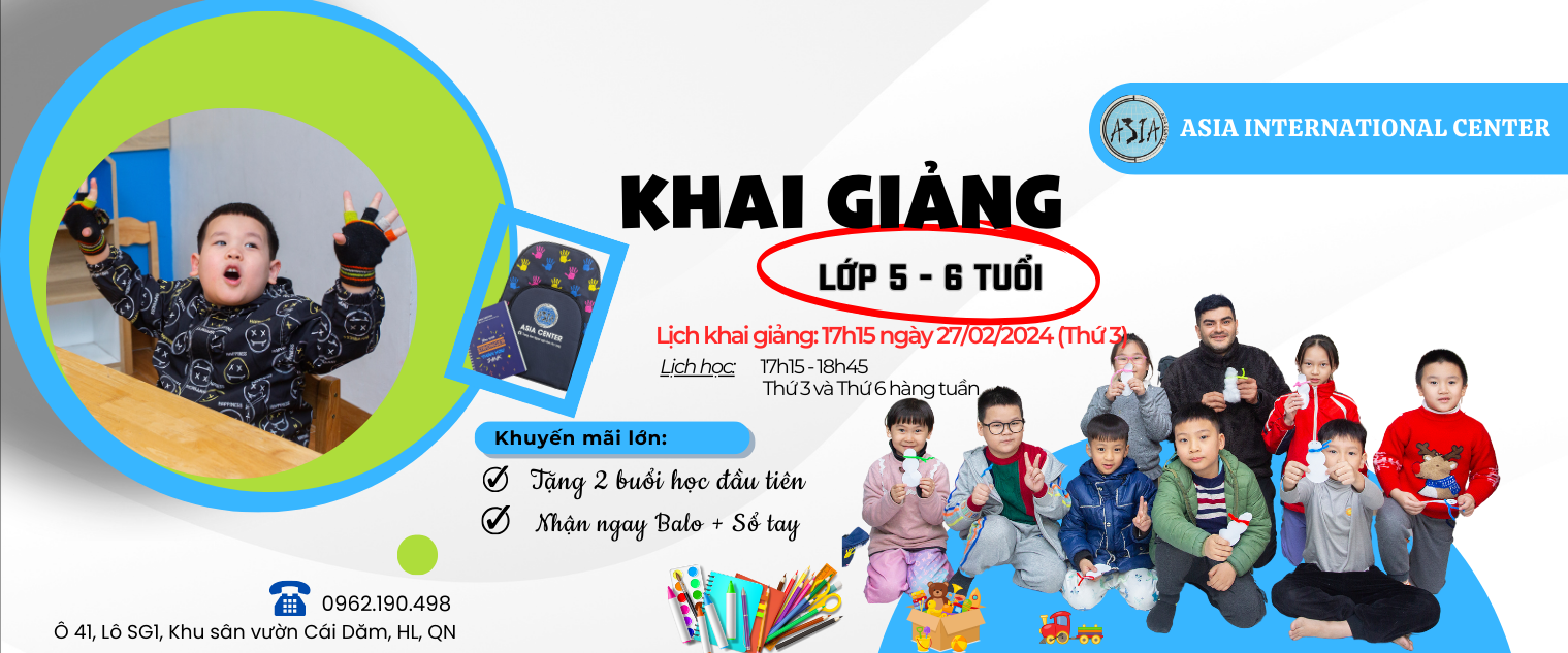 KHAI GIẢNG LỚP TIẾNG ANH 5-6 TUỔI